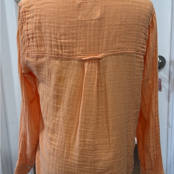 Rails Orange Button-Down Shirt - Picture 2 of 3